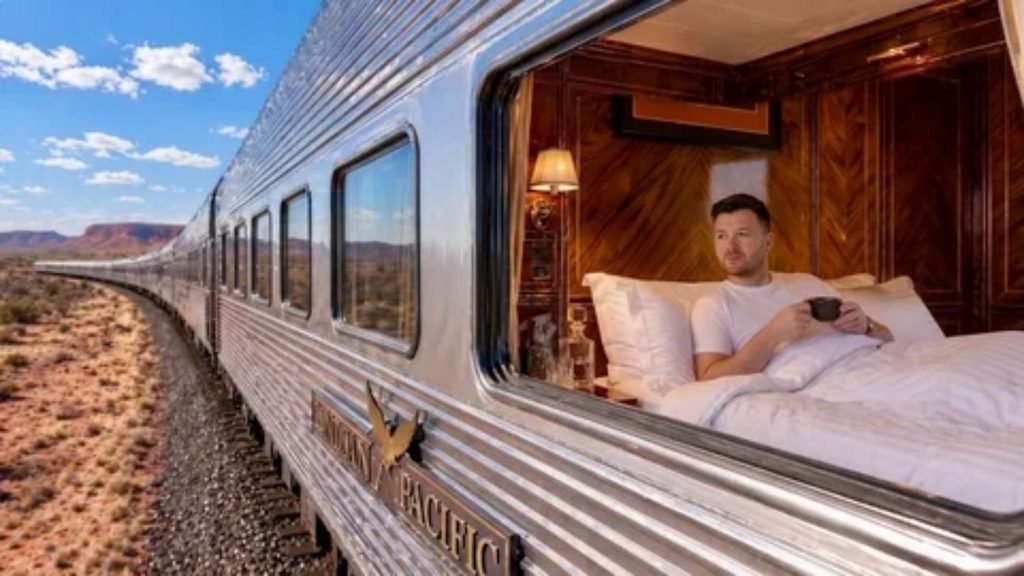 Comfortable passenger seating inside Amtrak Northeast Regional train cabin